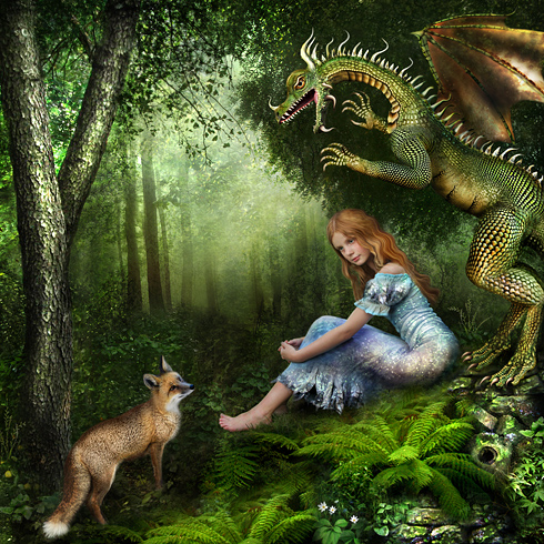 dragon art fantasy art